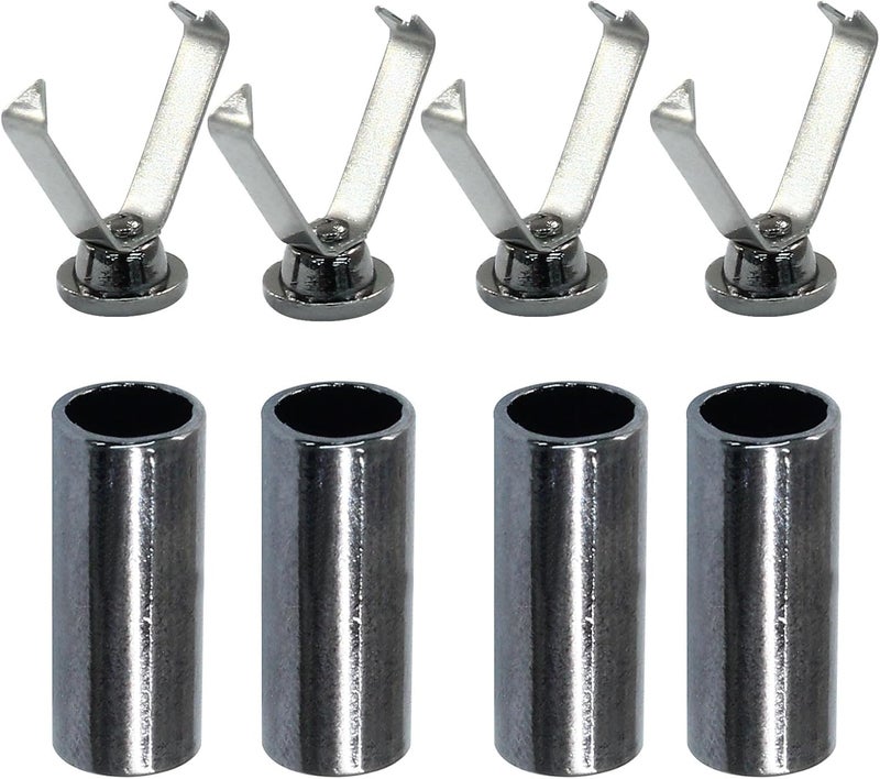 Hitefu 4 Packs Alloy Shoelace Tips - Image 1